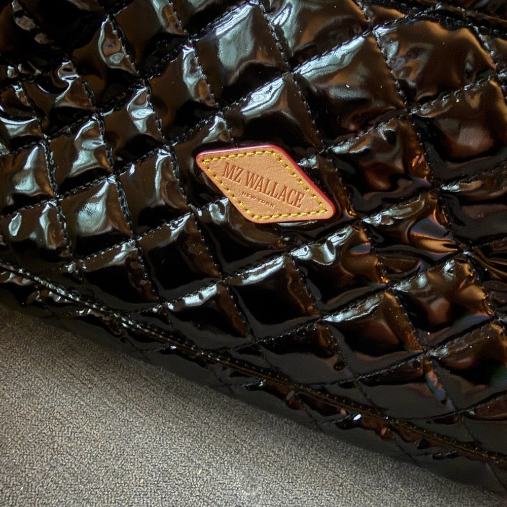 MZ Wallace Medium Sutton Deluxe - Black Lacquer - Picture 6 of 8